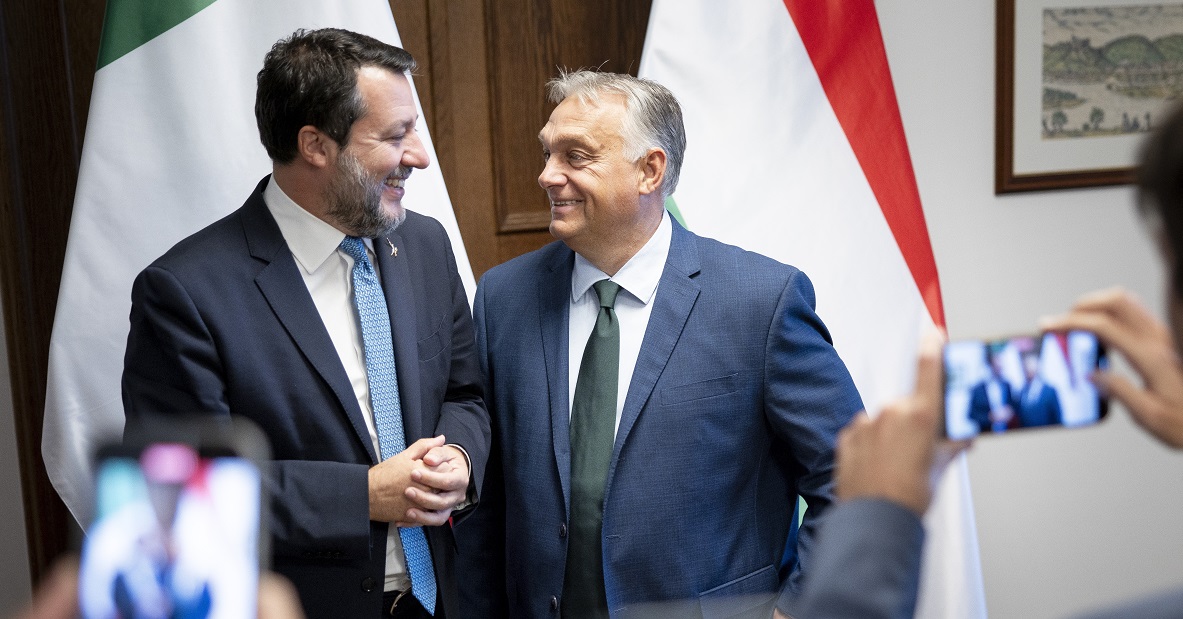 Migrációpolitika tekintetében tovább erősödik a szövetség Salvini és Orbán között + videó