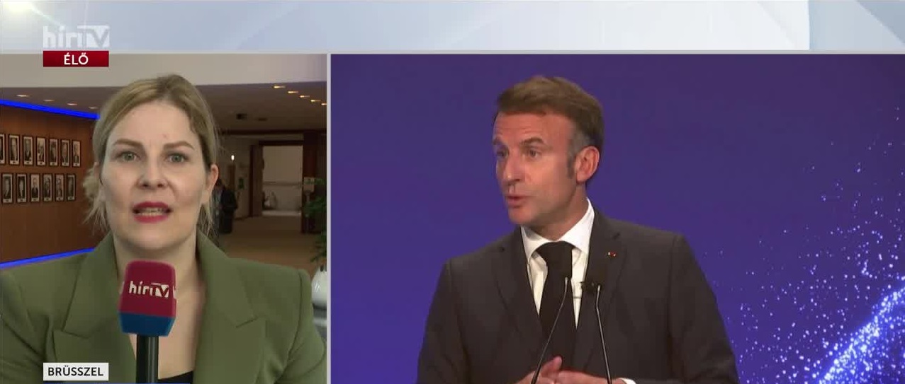 Emmanuel Macron Európa versenyképességének rohamos csökkenésére figyelmeztetett + videó