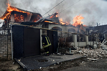 Oroszország légibombákat dobott Herszonra