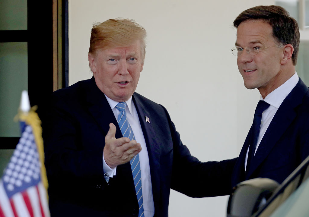 A floridai Palm Beachben találkozott Donald Trump és Mark Rutte