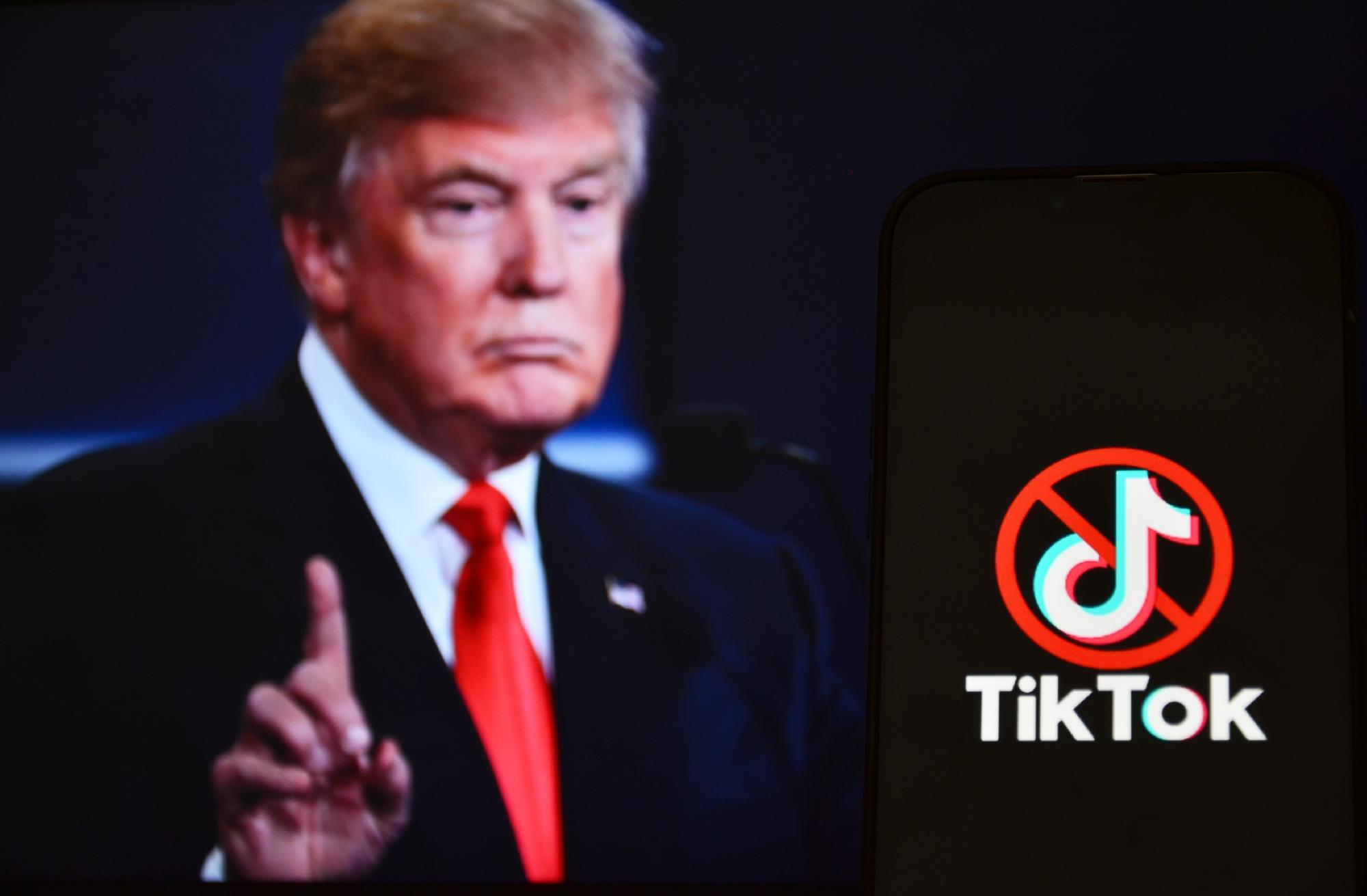 Donald Trump megszólalt a TikTok amerikai leállításáról 