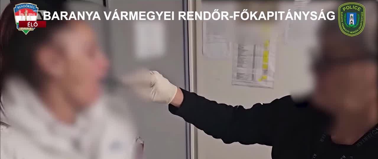 Anyát és három fiát kapcsolták le a baranyai rendőrök + videó