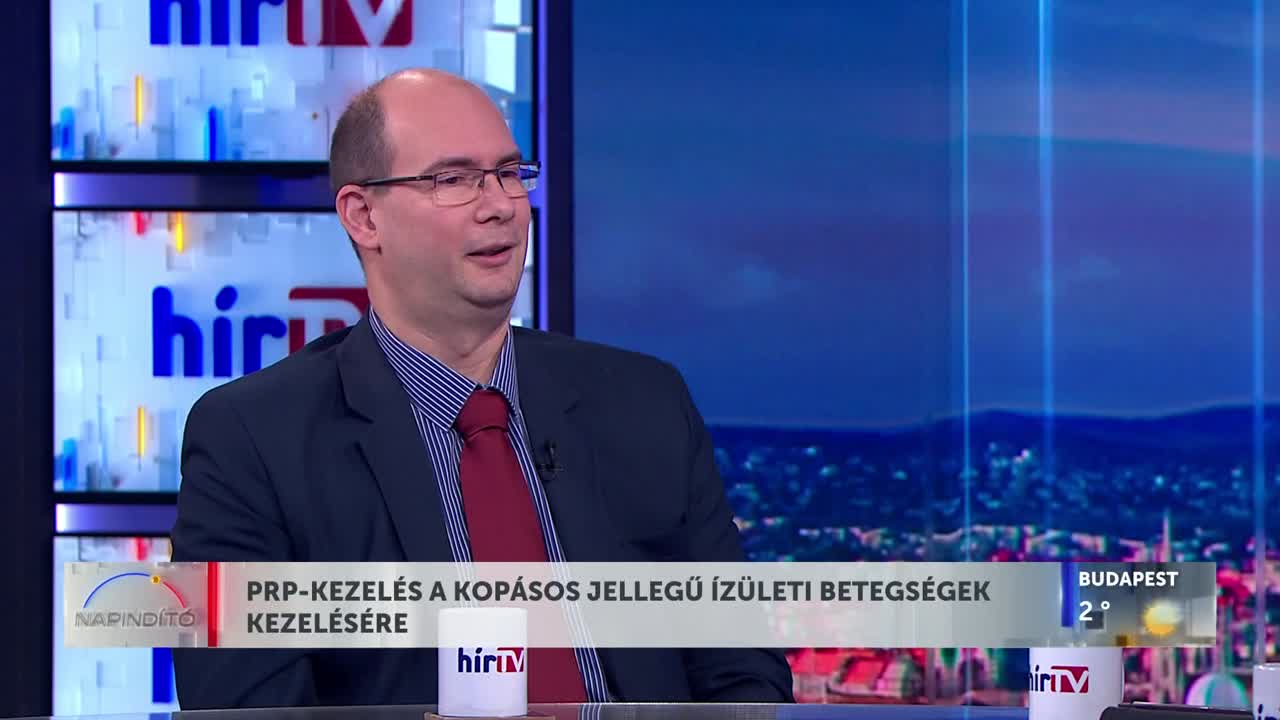  PRP-kezelés a kopásos jellegű ízületi betegségek kezelésére + videó