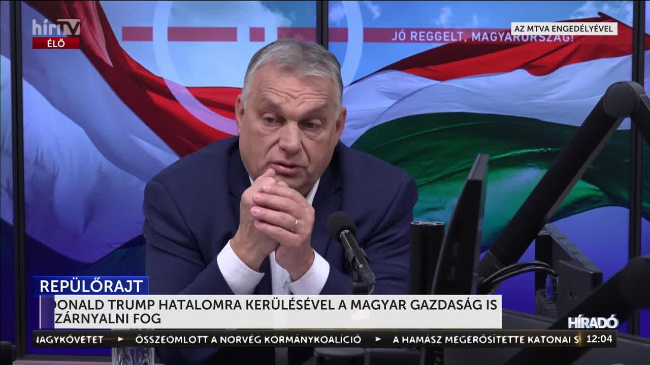 Orbán Viktor: El fogja érni Magyarország az egymilliós átlagfizetést + videó