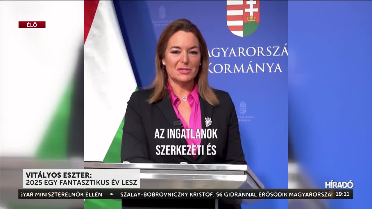 Vitályos Eszter: A foglalkoztatottság rekordszinten van + videó