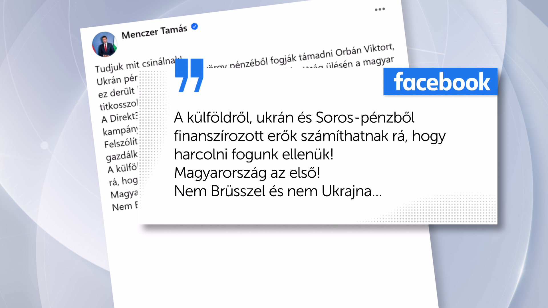 A Direkt36 ukrán megrendelésre készített lejárató filmet Orbán Viktorról + videó