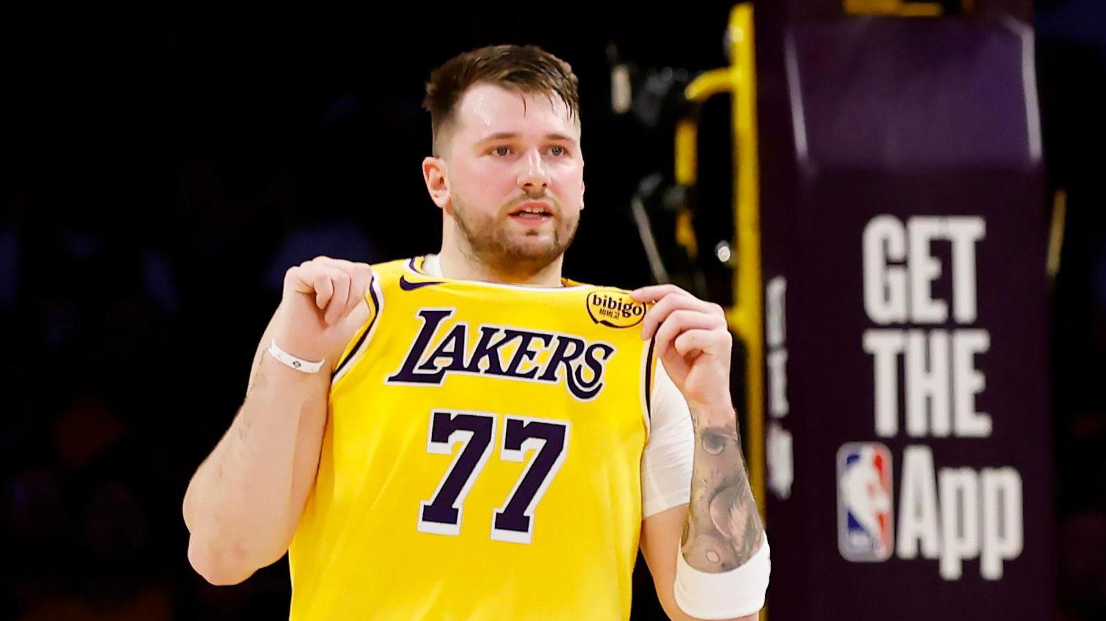 Doncic 14 ponttal mutatkozott be a Lakersben