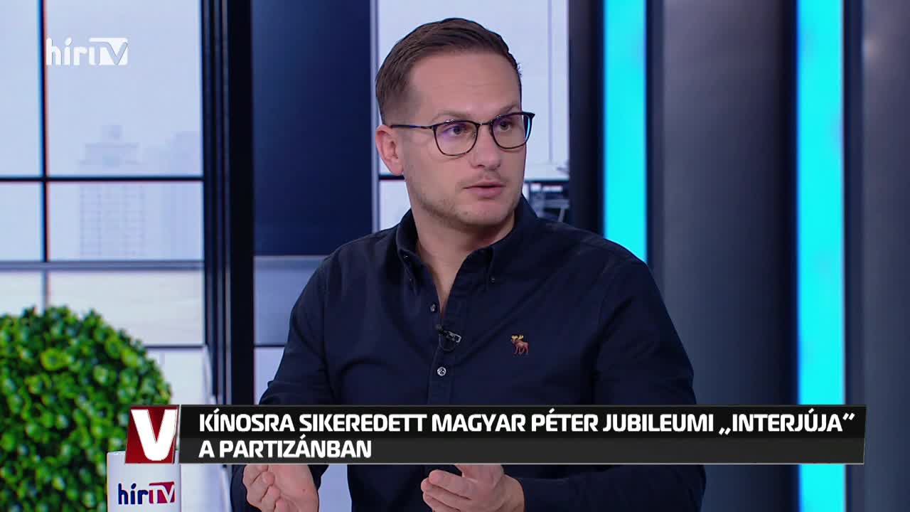 Vezércikk - Kínosra sikerült Magyar Péter Partizánnak adott „interjúja” + videó