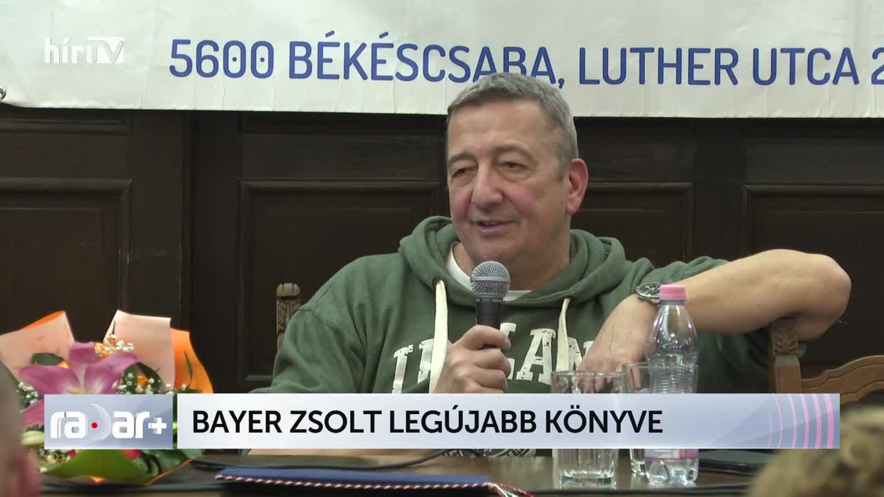 Radar - Bemutatták Bayer Zsolt legújabb könyvét + videó