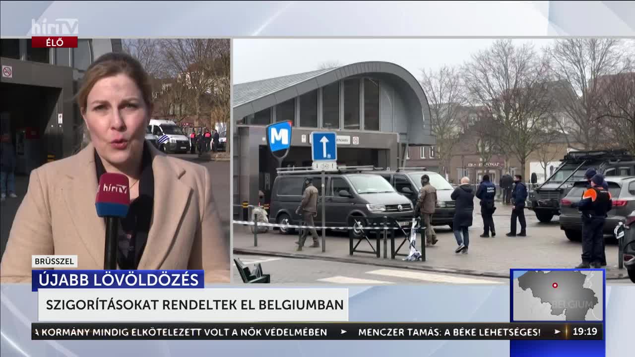 Szigorításokat rendeltek el Belgiumban + videó