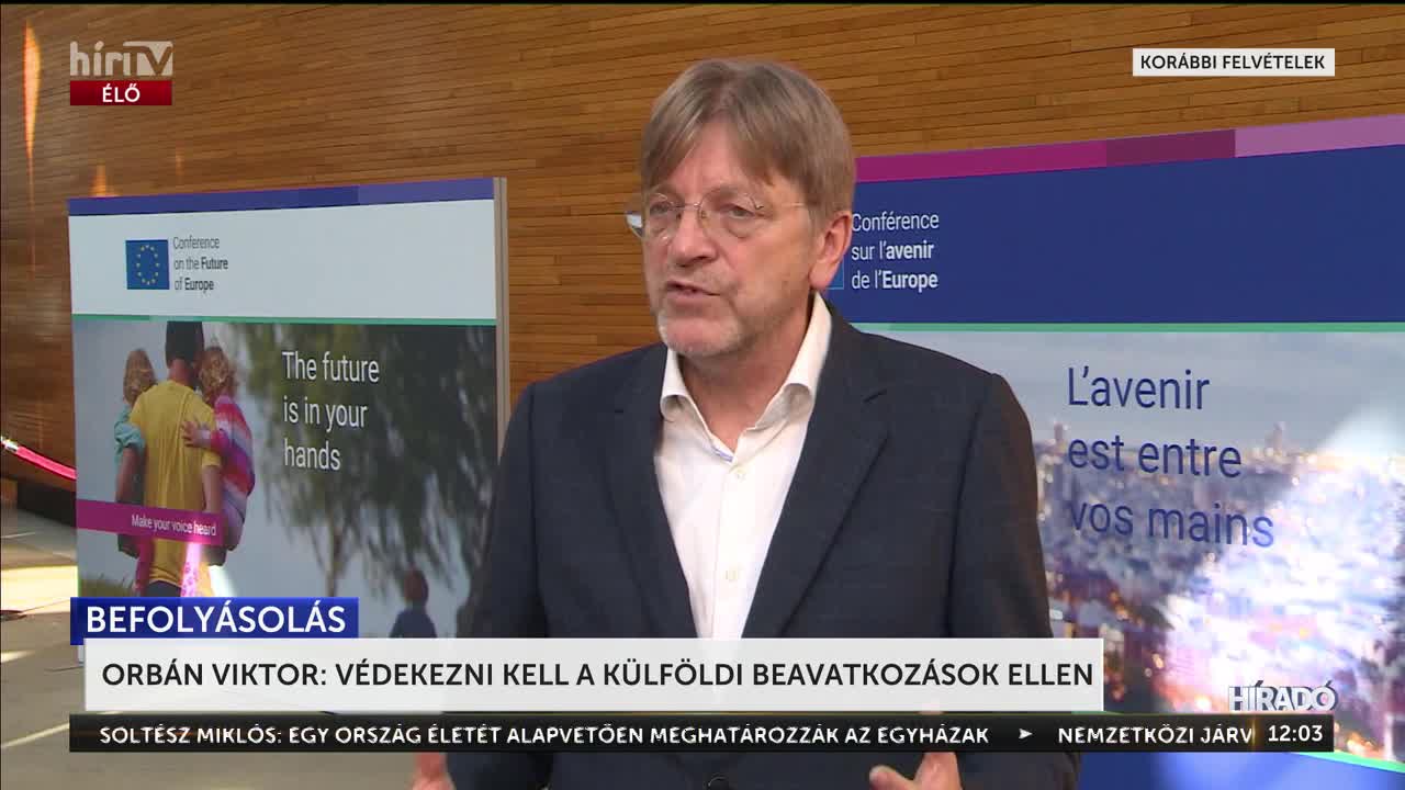 Orbán Viktor: Védekeznünk kell a külföldi beavatkozások ellen + videó