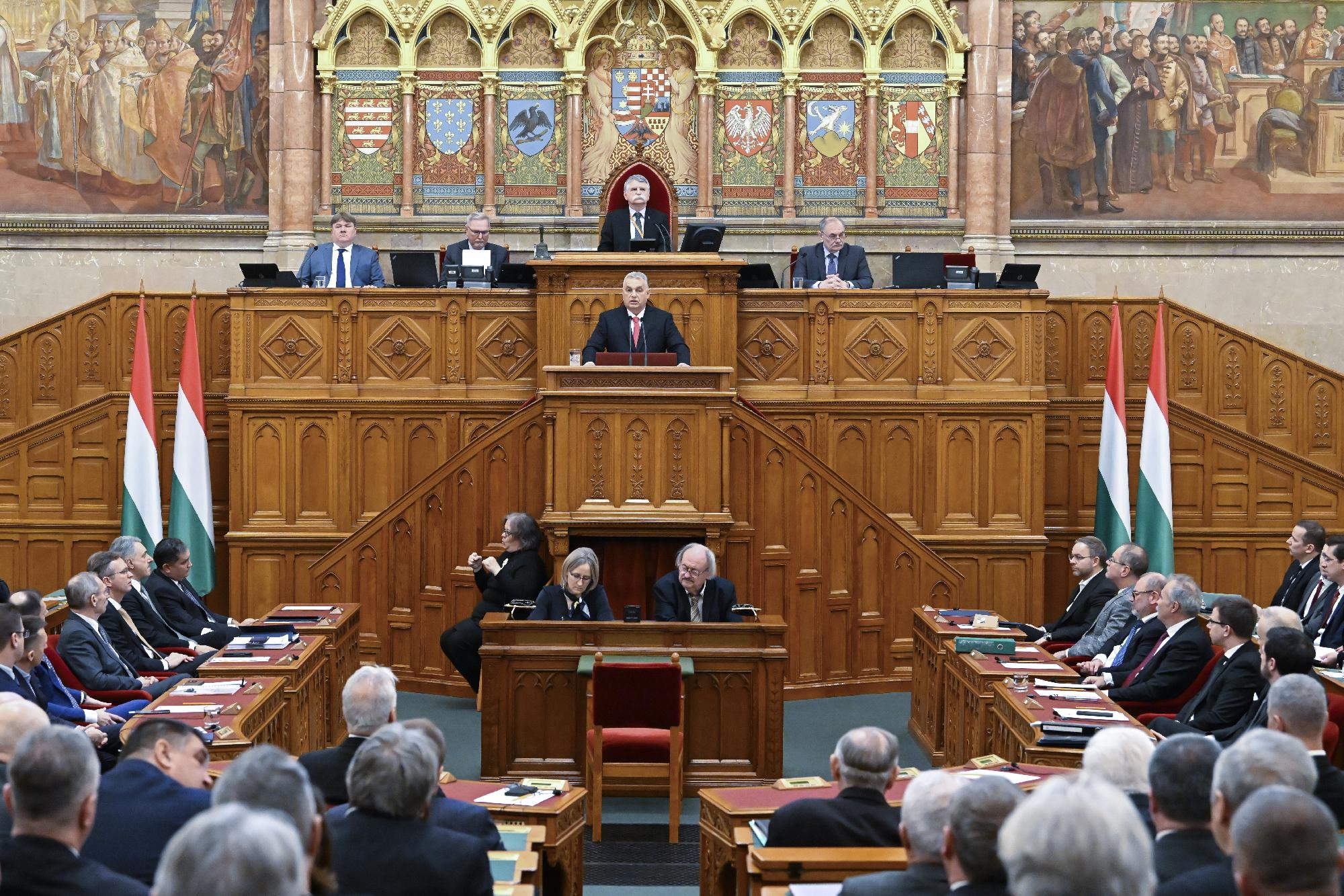 Orbán Viktor: A magyar ellenzéki pártok is perben állnak Magyarországgal a Mi Hazánk kivételével + videó