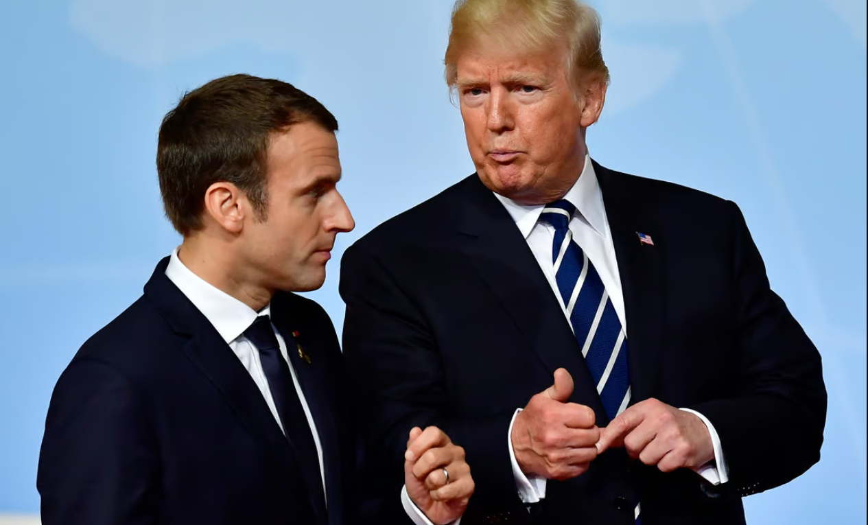 Teljes egyetértés mutatkozott a háború lezárásának szándékában Donald Trump és Emmanuel Macron találkozóján