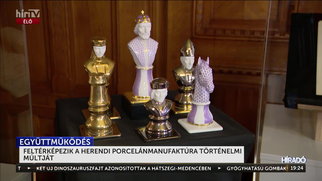 Feltérképezik a Herendi Porcelánmanufaktúra múltját + videó