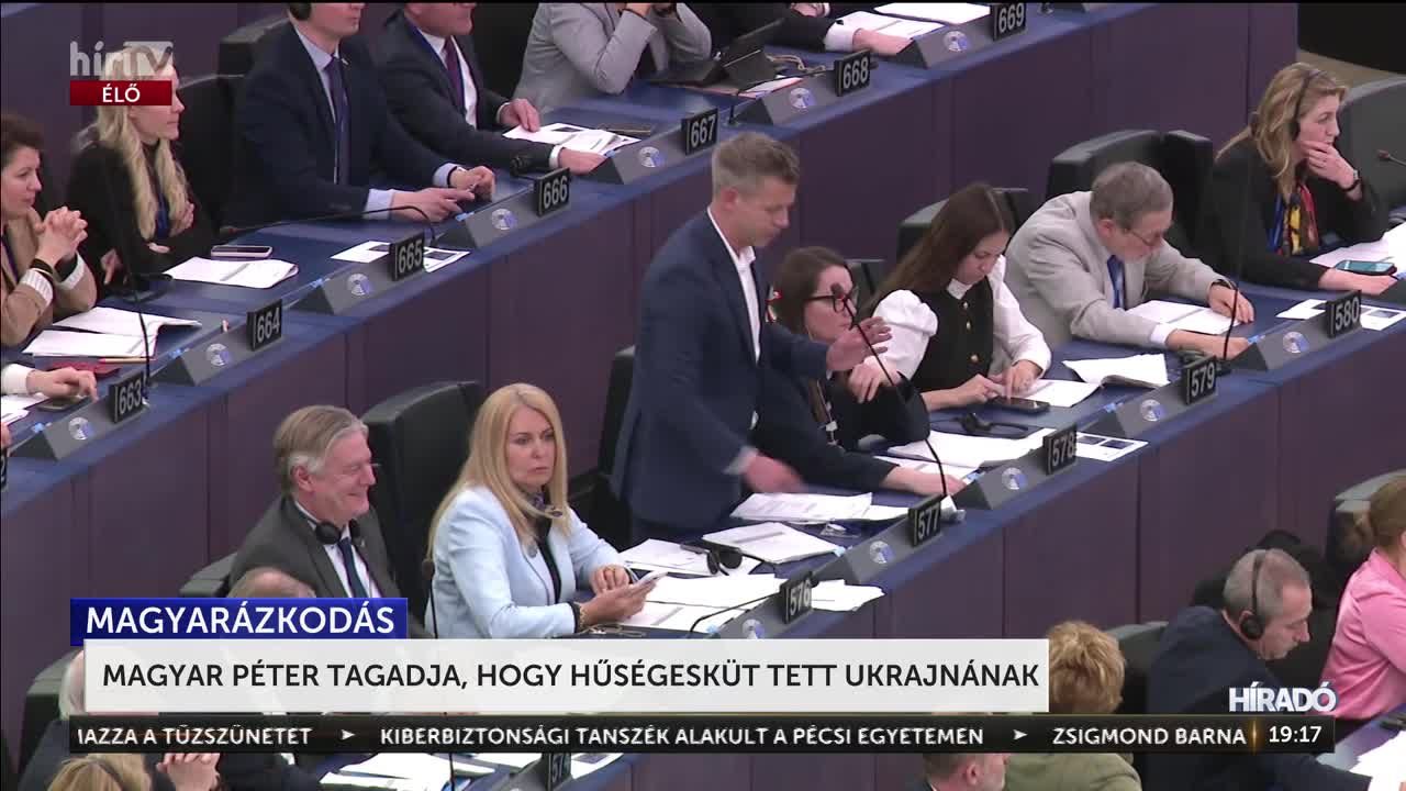 Magyar Pétert a sajátjai buktatták le, miközben tagadja, hogy hűségesküt tett Ukrajnának + videó