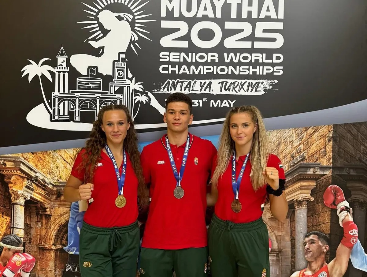 Három éremmel tért haza Törökországból a magyar felnőtt Muaythai válogatott 