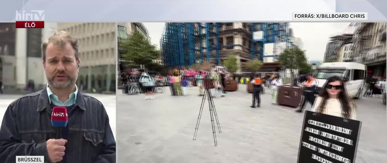 Őrizetbe vettek két aktivistát Brüsszel belvárosában, mert a transzideológia ellen tüntettek + videó