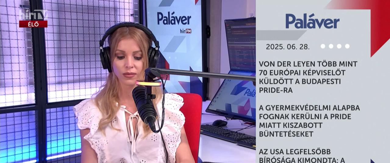Paláver: A gyermekvédelmi alapba fognak kerülni a Pride miatt kiszabott büntetések + videó