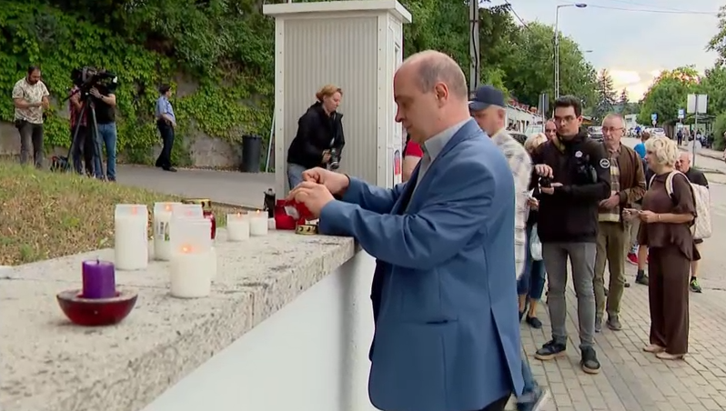 Az agyonvert kárpátaljai magyar férfira emlékeznek + videó