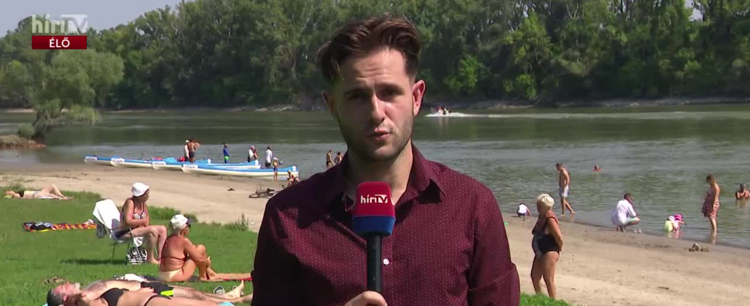Vasárnap éjfélig harmadfokú hőségriasztás van érvényben Magyarországon + videó
