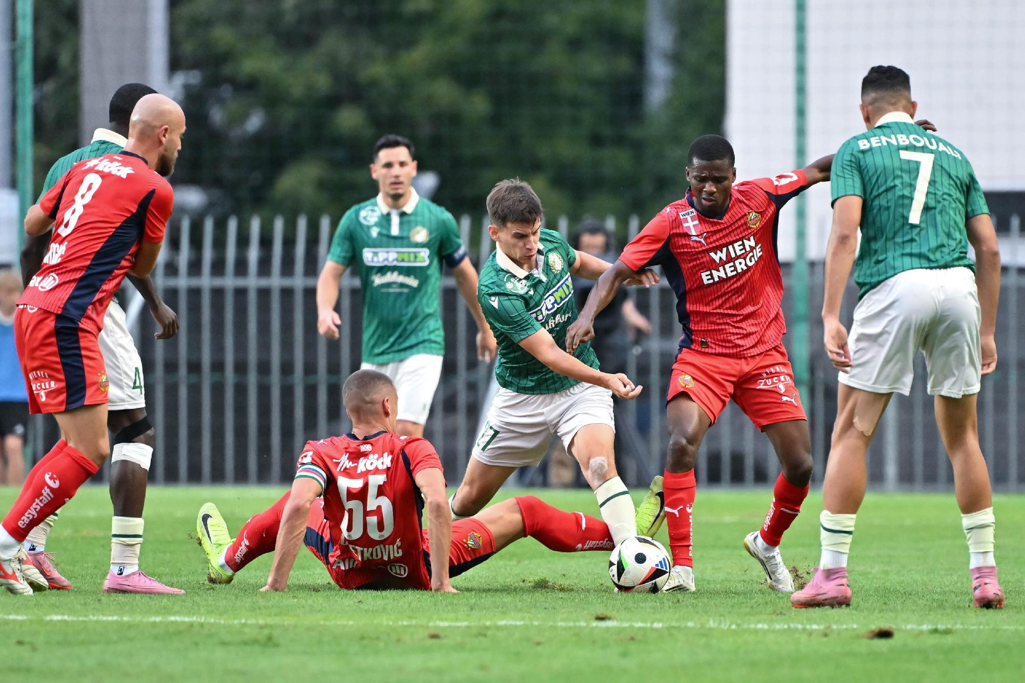 Hazai pályán diadalmaskodott az ETO FC a Rapid Wien fölött Kép