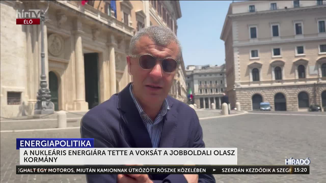 A nukleáris energiában látja a jövőt a jobboldali olasz kormány + videó Kép