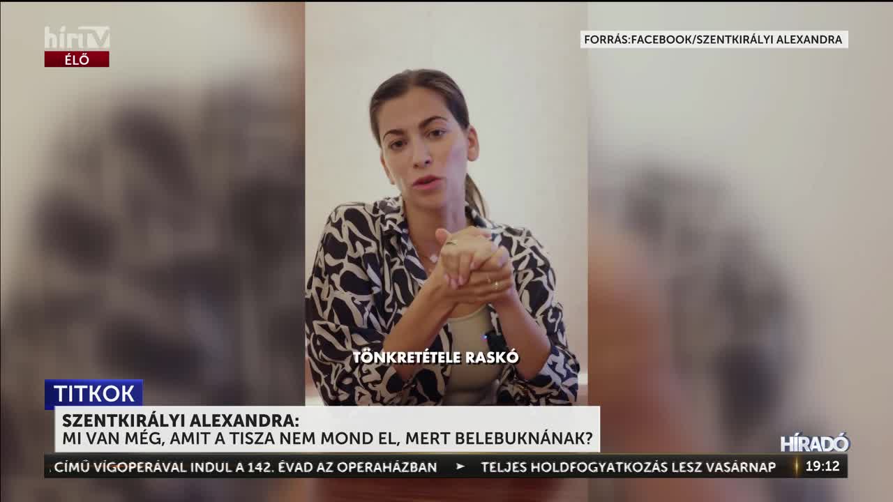 A magyar embereket átverve akar hatalomra jutni a Tisza + videó