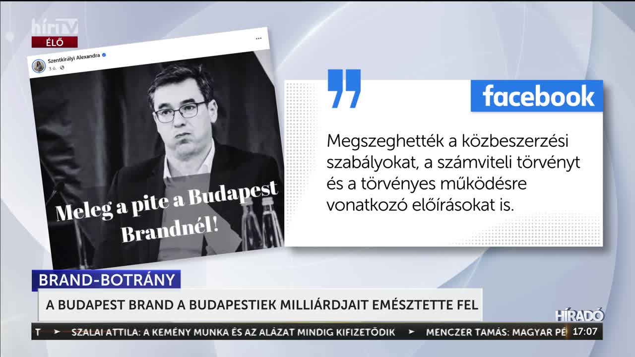 Így folytak el a budapestiek milliárdjai a Városházán + videó