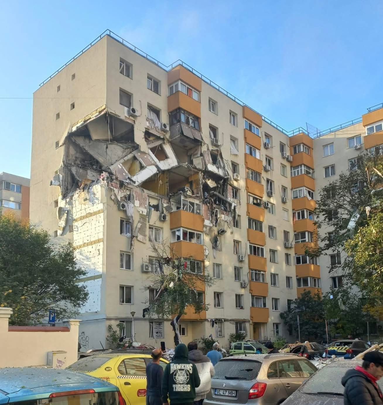 Megsemmisítő erejű gázrobbanás okozott katasztrófát Bukarestben + videó
