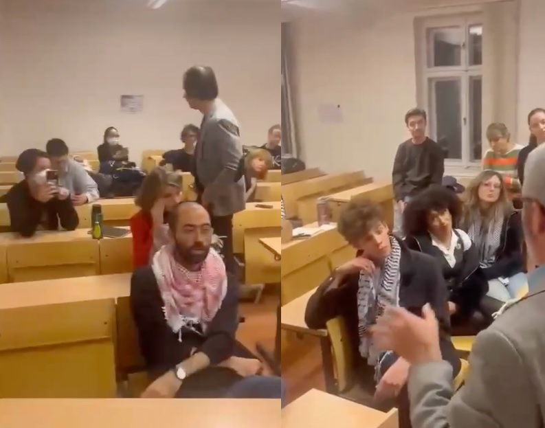 Palesztin-párti provokátorok akadályozták meg az izraeli professzor ELTE-re tervezett előadását